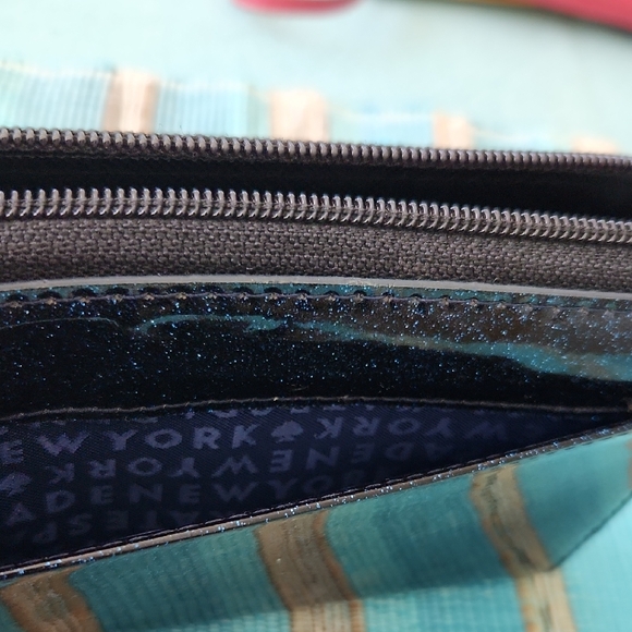 Kate Spade Black Glitter Wallet - Picture 3 of 4